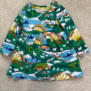 Mini Boden Girls Dress Size 2-3Y